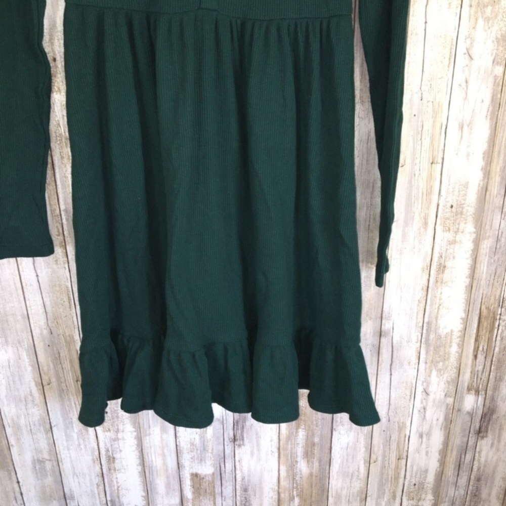 NWT Wild Fable Green Button Dress - Picture 4 of 4